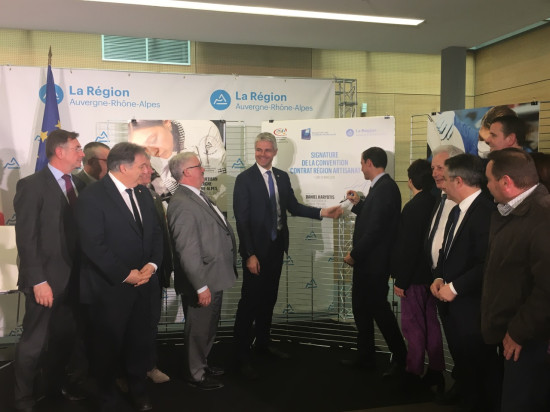 La Région investit 30 millions d’euros pour soutenir l’artisanat