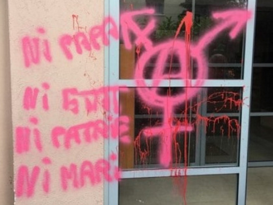 Lyon 5e : les locaux d’un médecin anti-PMA tagués