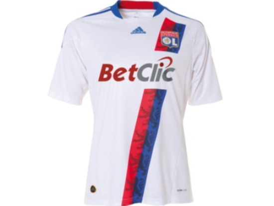 Le nouveau maillot domicile de l'OL