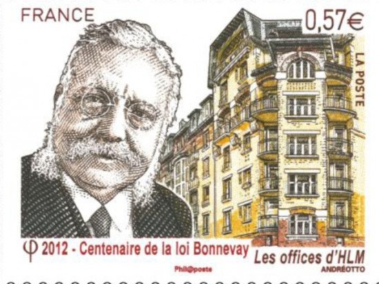 Un timbre &agrave; l'effigie de Laurent Bonnevay