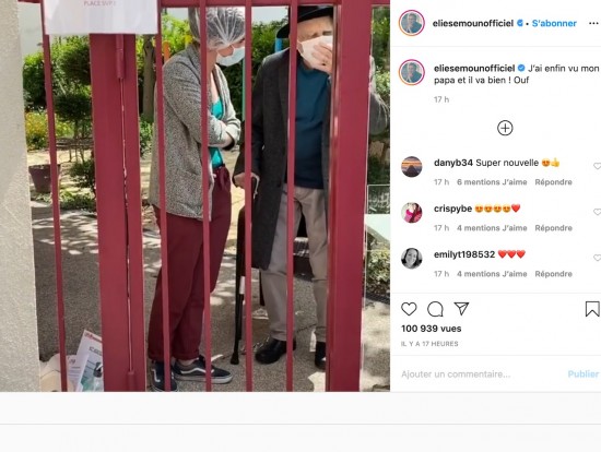 Elie Semoun a pu rendre visite à son père, résident d’un Ehpad de Lyon Elie Semoun a pu rendre visite à son père, résident d’un Ehpad de Lyon