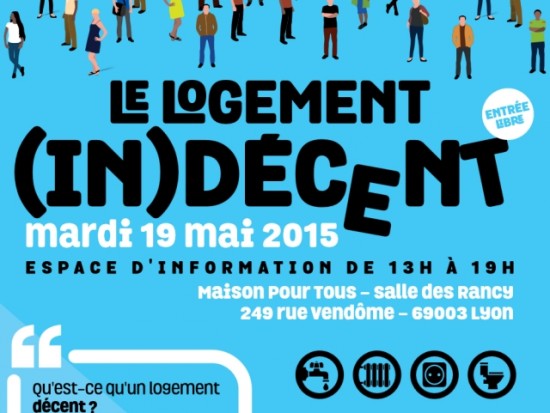 Une journée de sensibilisation sur le logement indécent à Lyon
