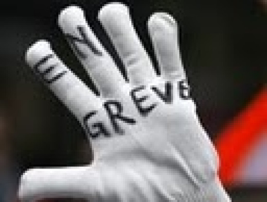 Les éboueurs en grève