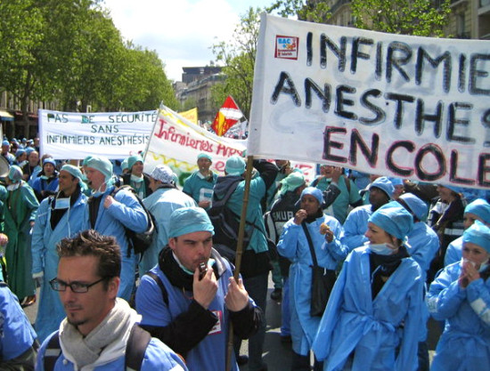 IADE : vers une radicalisation du mouvement aux HCL ?