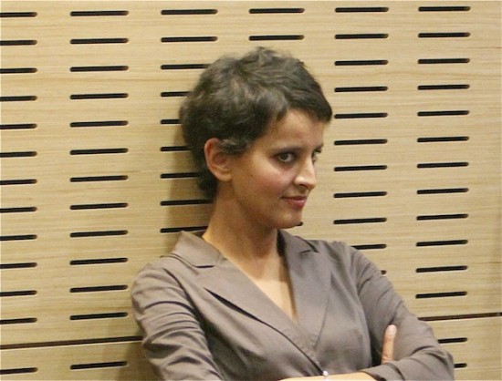 Najat Vallaud-Belkacem porte secours à la jeunesse qui manifeste... et à Royal !