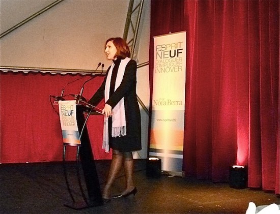 Nora Berra adopte un Esprit Neuf