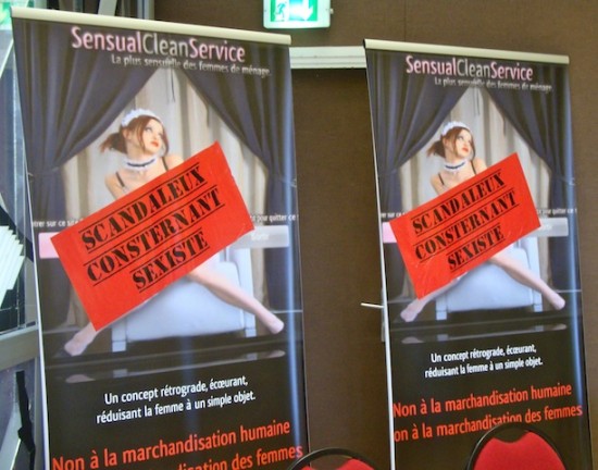 Sensual Clean Service met la clé sous la porte