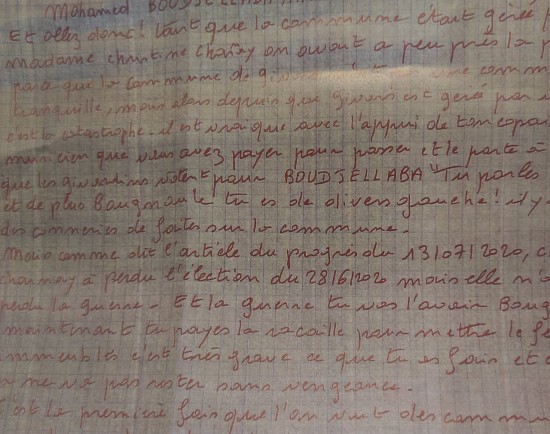 Lettre de menaces envoyée au maire de Givors : le suspect condamné à six mois de prison ferme