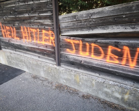 Lyon 5e : un tag antisémite découvert sur la palissade d’une maison