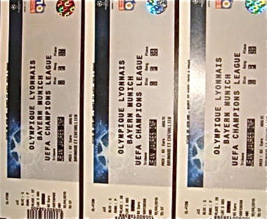 Les dernières places pour OL-Bayern Munich en vente Les dernières places pour OL-Bayern Munich en vente