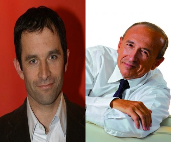 Collomb et Hamon s'échangent des politesses...