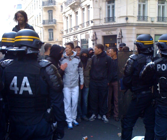 Manifestations des lycéens : violences et interpellations en série