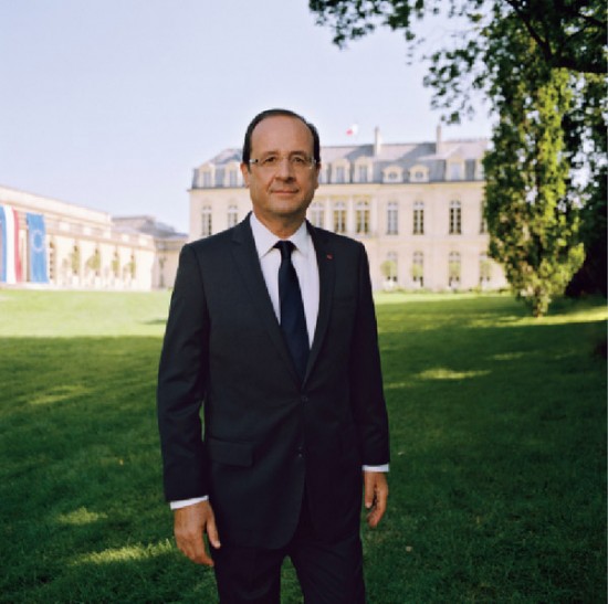 La photo officielle de François Hollande réalisée par le Caladois Raymond Depardon