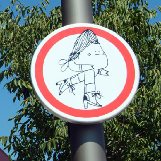 Drôles de panneaux pour Lyon 2013