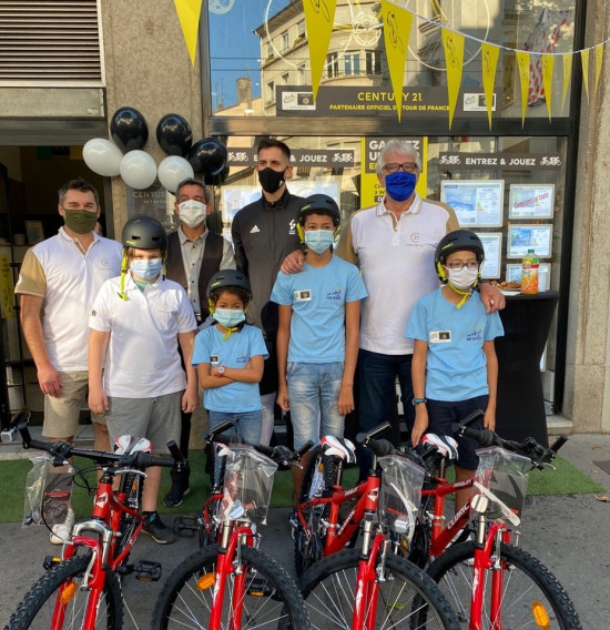 Lyon : des vélos offerts aux enfants défavorisés Lyon : des vélos offerts aux enfants défavorisés