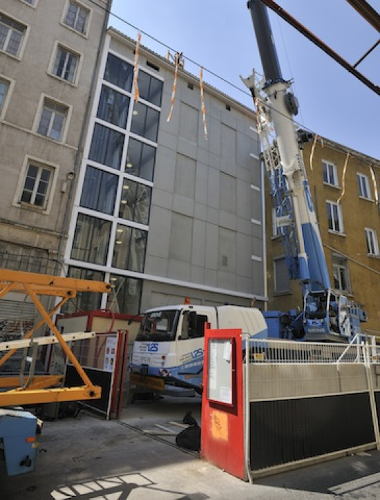 Un parking pour les résidents du bas des pentes de la Croix-Rousse