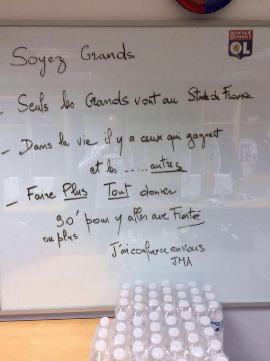 OL : le message d'Aulas pour motiver ses joueurs OL : le message d'Aulas pour motiver ses joueurs