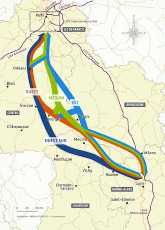 TGV : une ligne alternative Lyon-Paris sur les rails TGV : une ligne alternative Lyon-Paris sur les rails