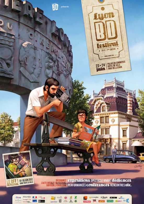 Lyon BD 2012 dévoile son palmarès