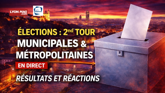 Le second tour des municipales et des métropolitaines à Lyon à suivre en direct ce dimanche avec LyonMag et Radio Espace Le second tour des municipales et des métropolitaines à Lyon à suivre en direct ce dimanche avec LyonMag et Radio Espace