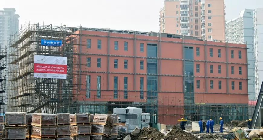 Ce sont 5,7 millions d’euros qui ont été investis dans la construction du pavillon Rhône-Alpes à Shanghai