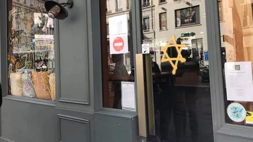 Lyon : un tag antisémite découvert sur un bar  dans le 3e arrondissement
