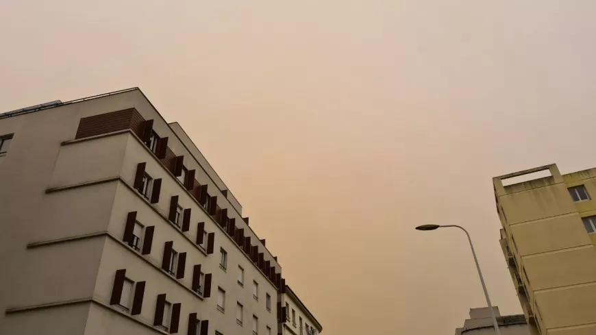 Lyon : vers un troisi&egrave;me nuage de sable du Sahara ?