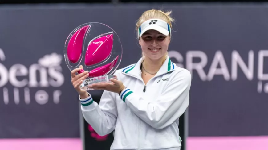 Lyon : la danoise Clara Tauson remporte l'Open 6e Sens !