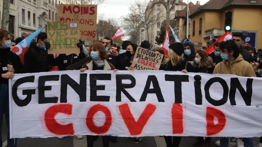 Génération sacrifiée : les étudiants dans la rue ce mardi à Lyon