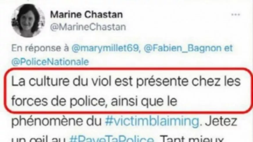 Lyon : pour son tweet sur &quot;la culture du viol&quot;, l'adjointe au maire du 8e vis&eacute;e par une plainte d'Alliance Police