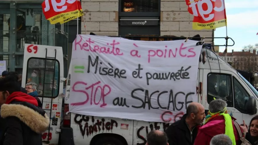 &quot;Les retrait&eacute;s veulent vivre !&quot; : manifestation ce mercredi dans les rues de Lyon