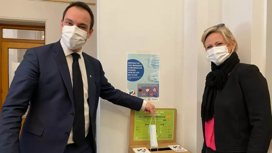 Lyon : la mairie du 2e va collecter les masques usag&eacute;s pour les recycler&nbsp;