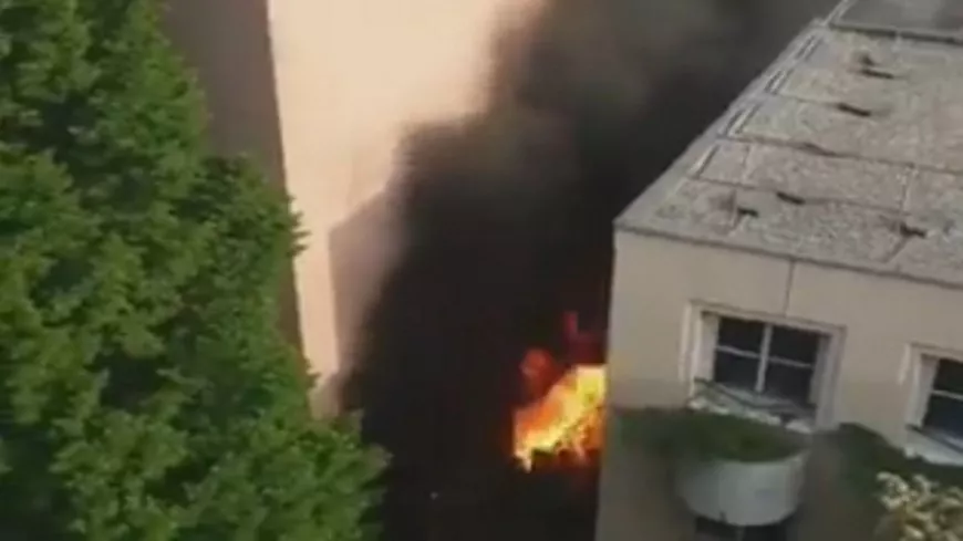 Lyon : violent incendie dans le 7e arrondissement