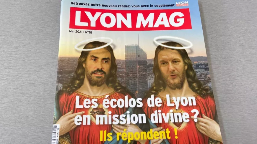 Doucet et Bernard, les élus écologistes accusés d'être en "mission divine" en Une de LyonMag !