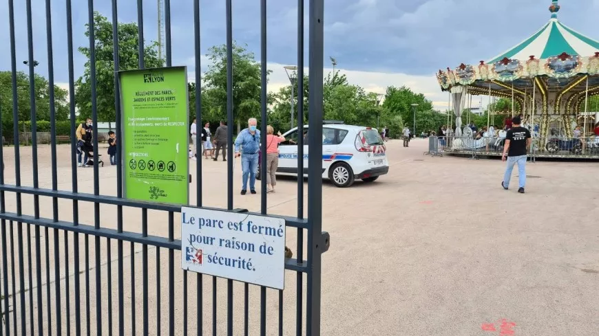 Vents violents : les parcs de Lyon évacués
