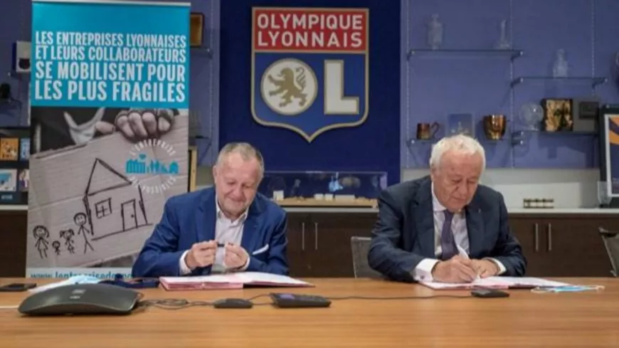 Lyon : signature d’un partenariat entre l’OL et l’Entreprise des Possibles 