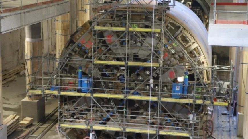 Prolongement du métro B : le tunnelier a terminé le creusement du tunnel !