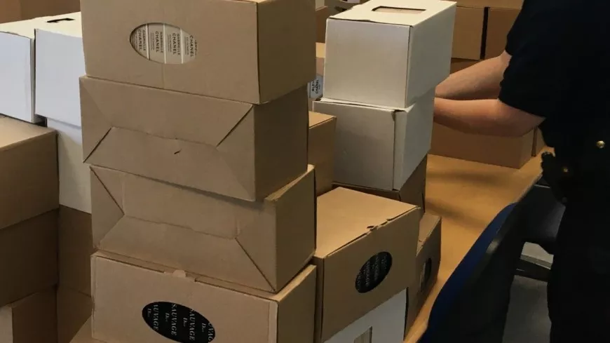 Chaussures, parfums, timbres... : plus de 85 000 contrefaçons saisies depuis le début de l'année en Auvergne-Rhône-Alpes