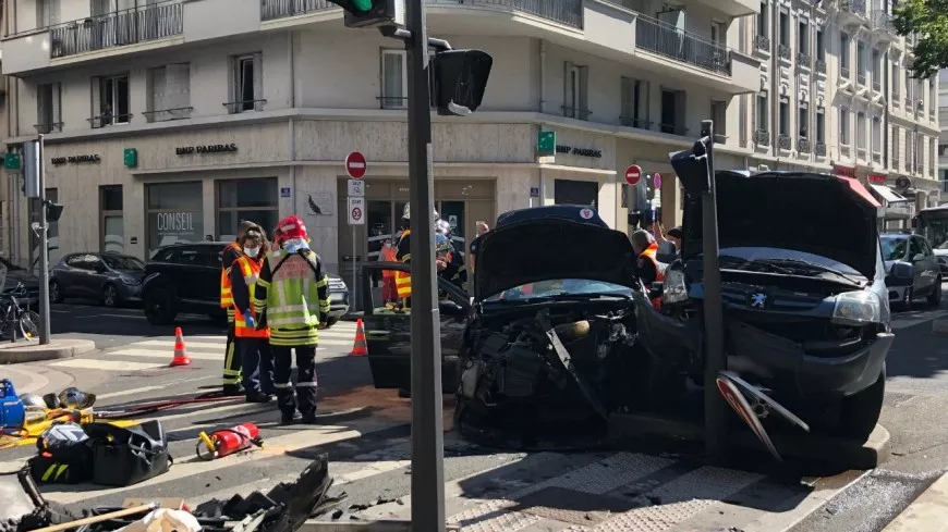 Lyon : une femme grièvement blessée après un accident dans le 6e arrondissement
