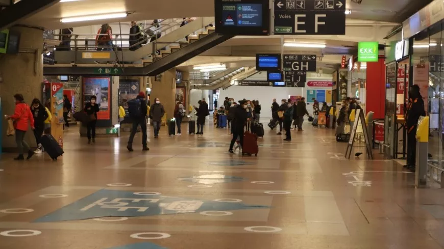 Lyon : la gare de la Part-Dieu &eacute;vacu&eacute;e, la circulation des trains interrompue