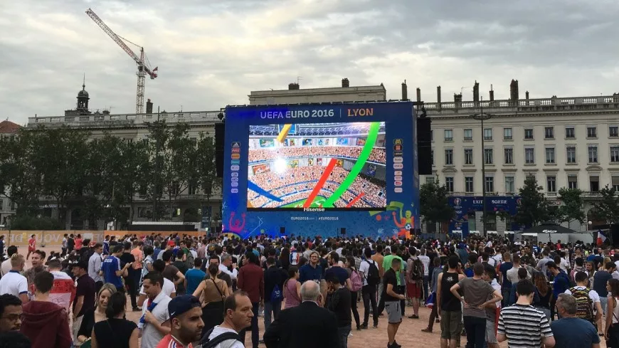 Lyon : une fan-zone et un écran géant pour la suite de l’Euro des Bleus !