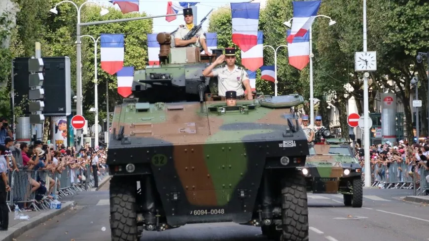 Lyon : un défilé militaire sans véhicule pour le 14 juillet