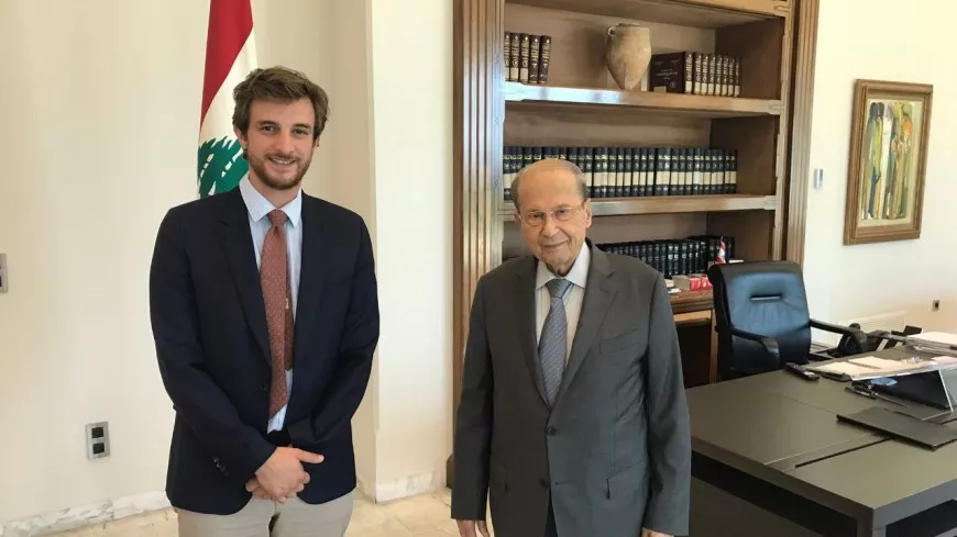 Andrea Kotarac reçu par le président du Liban