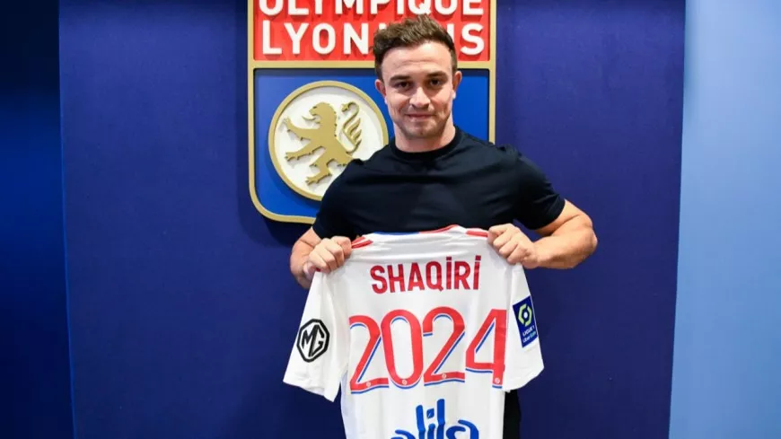 Xherdan Shaqiri s'engage avec Lyon jusqu'en 2024 (officiel)