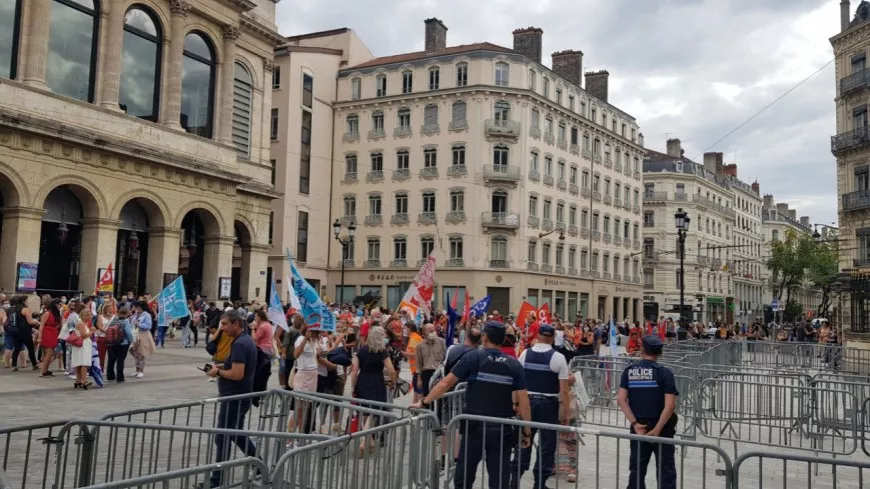 Allongement du temps du travail : les agents de la Ville de Lyon ont manifesté ce jeudi