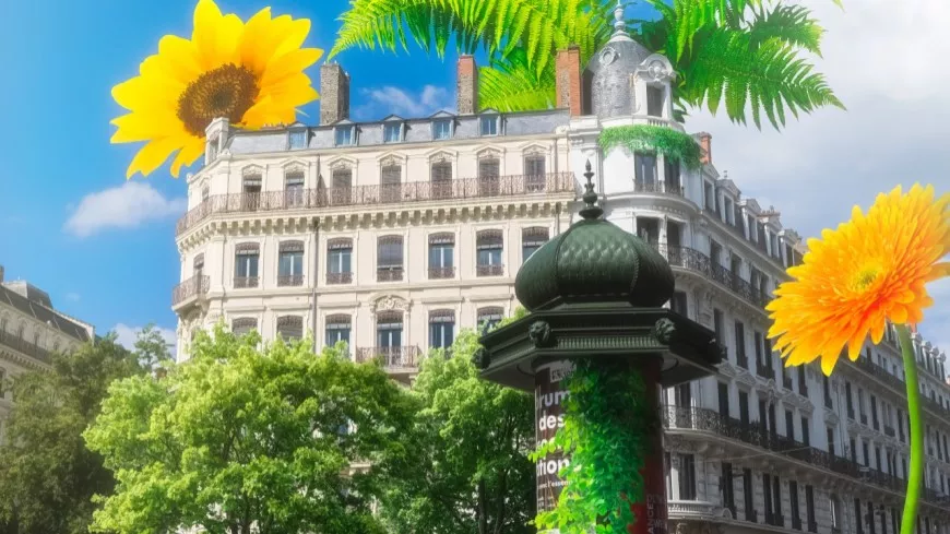 Lyon : la place de la République transformée en jardin géant pour Garden in République