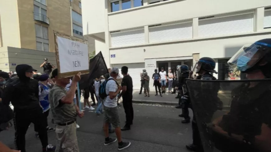 Manifestation anti pass sanitaire à Lyon : 1500 participants selon la préfecture