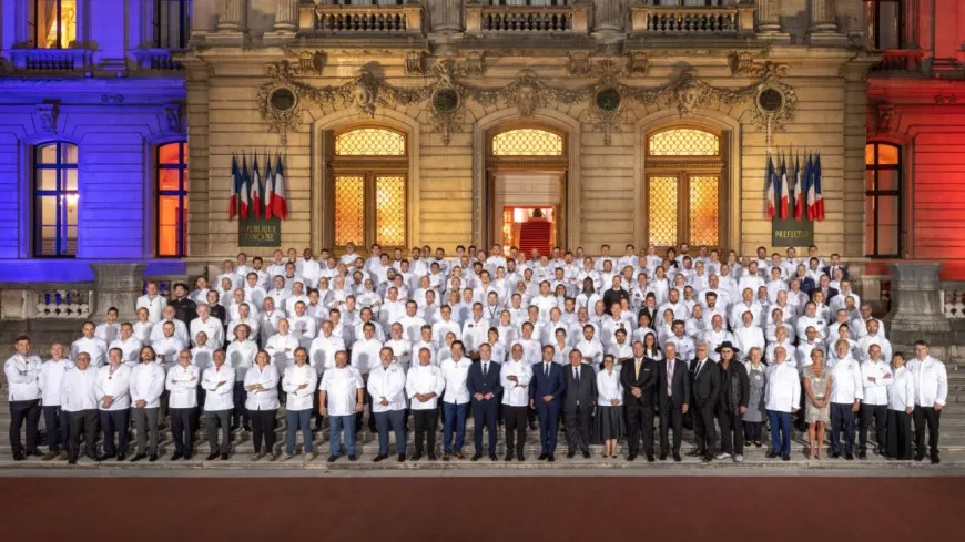 Lyon : le menu du Dîner des Grands Chefs auquel participe Emmanuel Macron