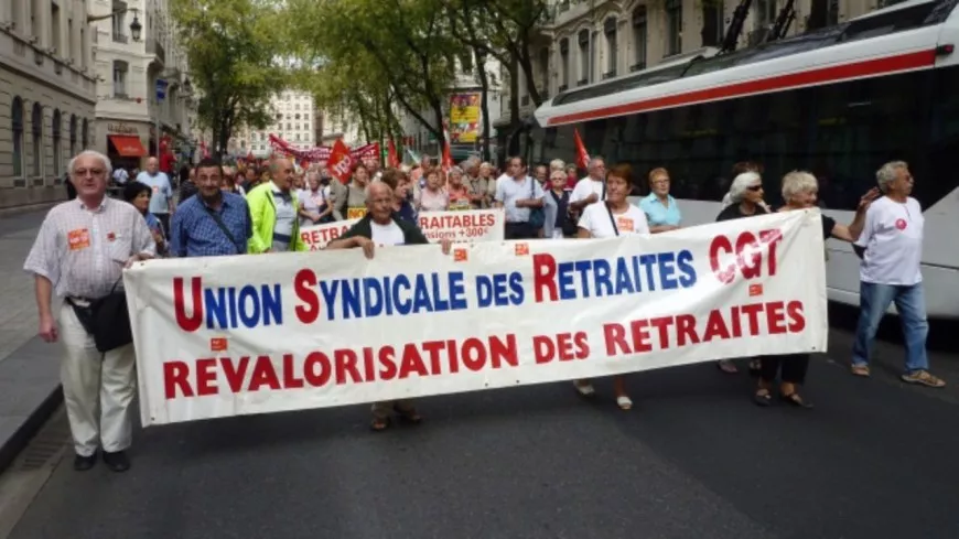 Manifestation des retraités ce vendredi à Lyon