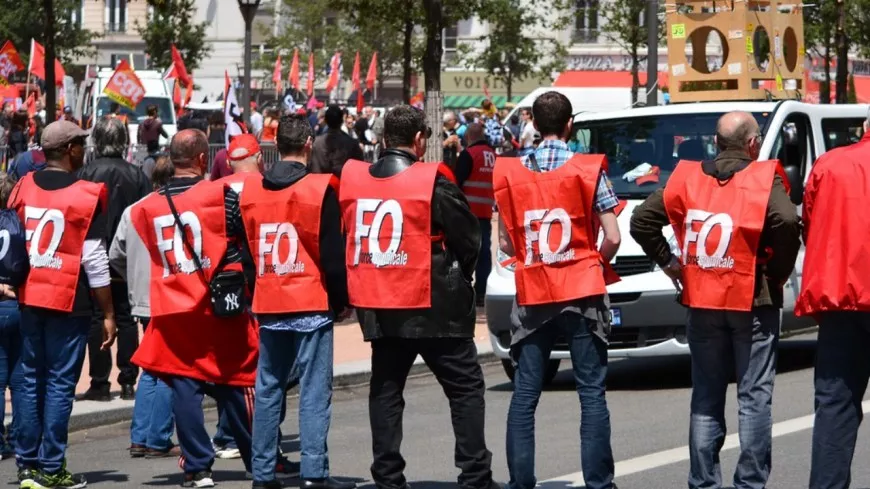 Entre 2300 et 6000 manifestants à Lyon pour la première mobilisation interprofessionnelle depuis la rentrée